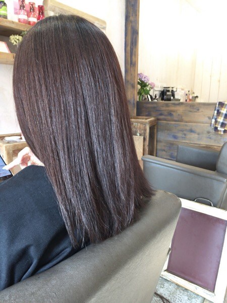 柔らかさとツヤのある髪色ならこれっしょ Tete